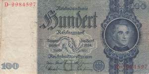 100 Mark 1935 ro.176a U/D